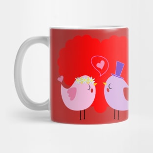 Birds In Love Mug